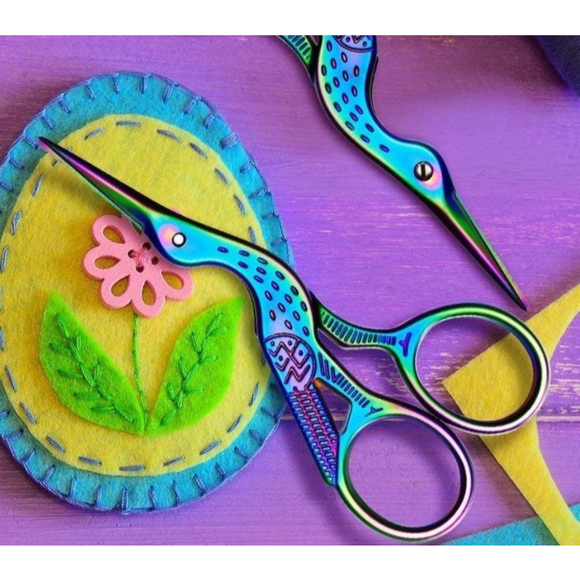 scissors Other - Embroidery scissors. Sublime smooth cutting. Stork